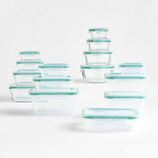 OXO ® Snap 30-Piece Glass/Plastic Food Storage Container Set