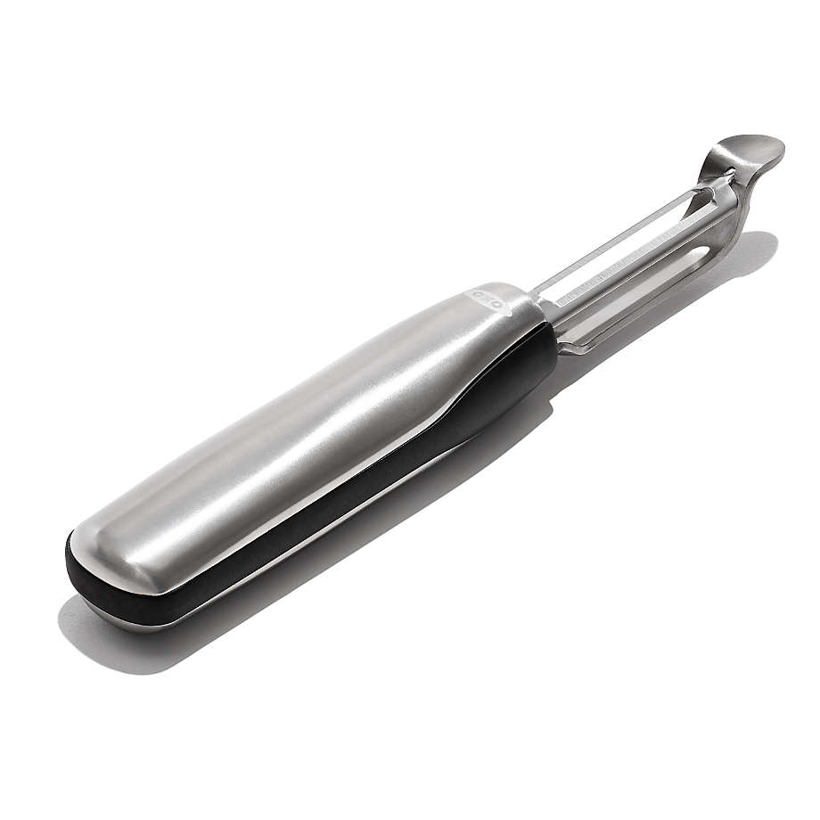 OXO Stainless Steel Swivel Peeler + Reviews | Crate & Barrel