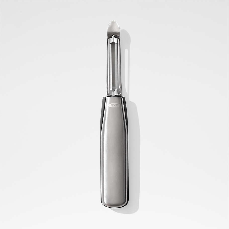 OXO Stainless Steel Swivel Peeler + Reviews | Crate & Barrel