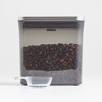 View OXO ® POP Steel 1.7-Qt. Airtight Coffee Canister with Scoop details