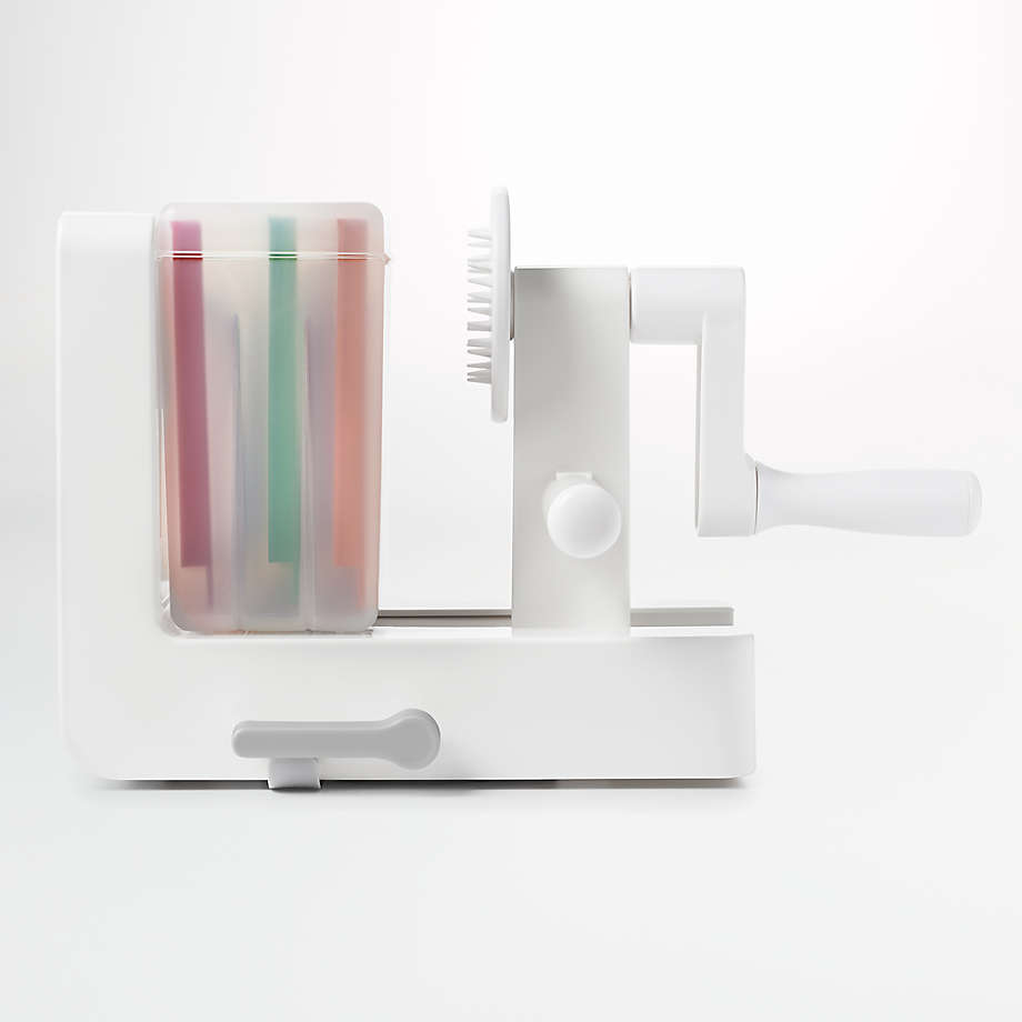 OXO Tabletop Vegetable Spiralizer + Reviews | Crate & Barrel