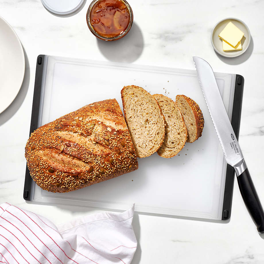 OXO Good Grips Plastic Cutting Board | Crate & Barrel