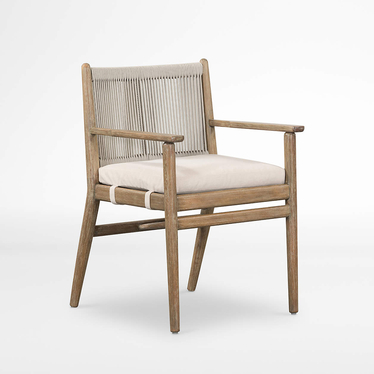Oakmont Outdoor Dining Arm Chair + Reviews Crate & Barrel