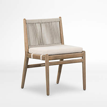 Oakmont Outdoor Dining Chair Crate, Crate And Barrel Outdoor Dining Table Chairs