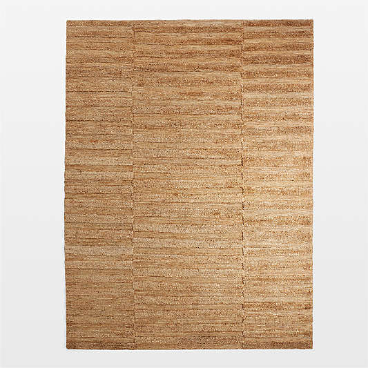 Oaxaca Jute Hand-Knotted Natural Area Rug 10'x14'