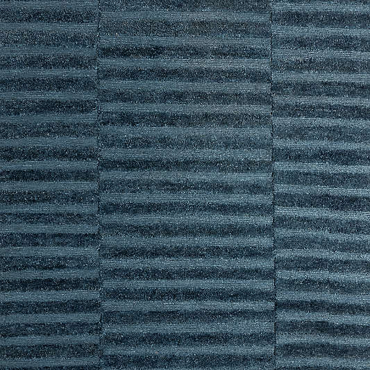 Oaxaca Jute Hand-Knotted Navy Blue Area Rug