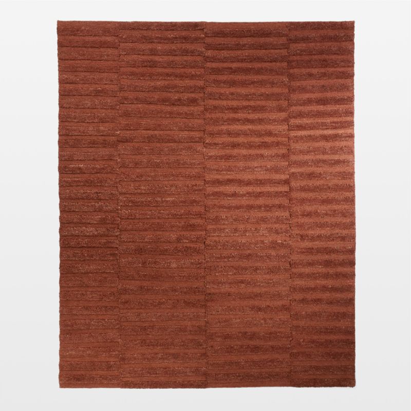 Oaxaca Jute Hand-Knotted Red Area Rug 9'x12' - image 2 of 5