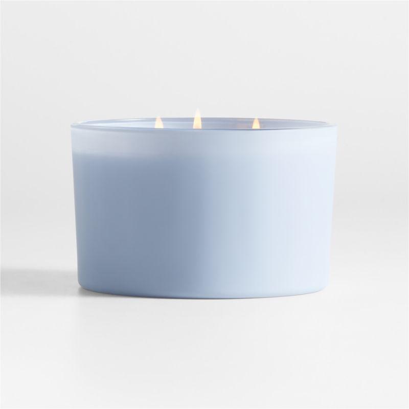 Monochrome No. 10 Ocean 3-Wick Candle - Sea Salt, Lily of the Valley and Driftwood - image 6 of 9