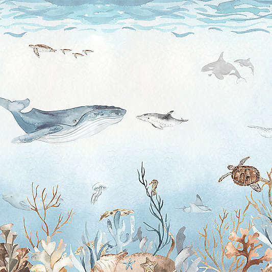 Tempaper Ocean Bliss Peel & Stick Wall Mural