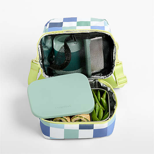 Ocean Hopscotch Dual Compartment Soft Insulated Kids Lunch Box