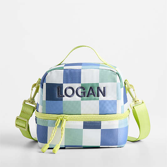 Ocean Hopscotch Dual Compartment Soft Insulated Kids Lunch Box