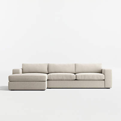 Oceanside 2-Piece Sectional Sofa with Chaise Lounge
