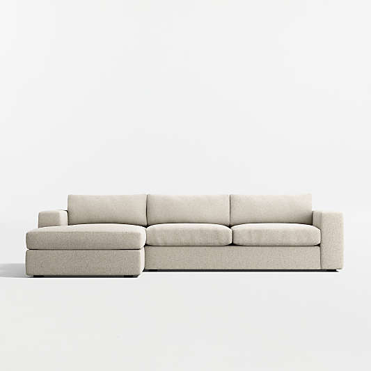 Oceanside 2-Piece Sectional Sofa with Chaise Lounge