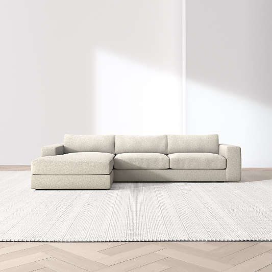 Oceanside 2-Piece Sectional Sofa with Chaise Lounge