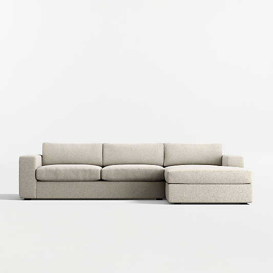 Oceanside 2-Piece Sectional Sofa with Chaise Lounge