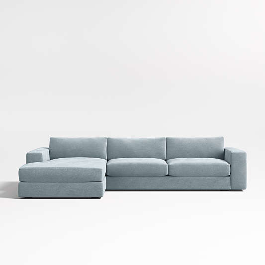 Oceanside 2-Piece Sectional Sofa with Chaise Lounge