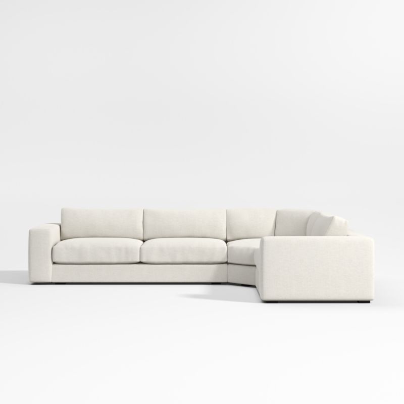 Oceanside Low 3-Piece Sectional Sofa with Wedge - image 8 of 10