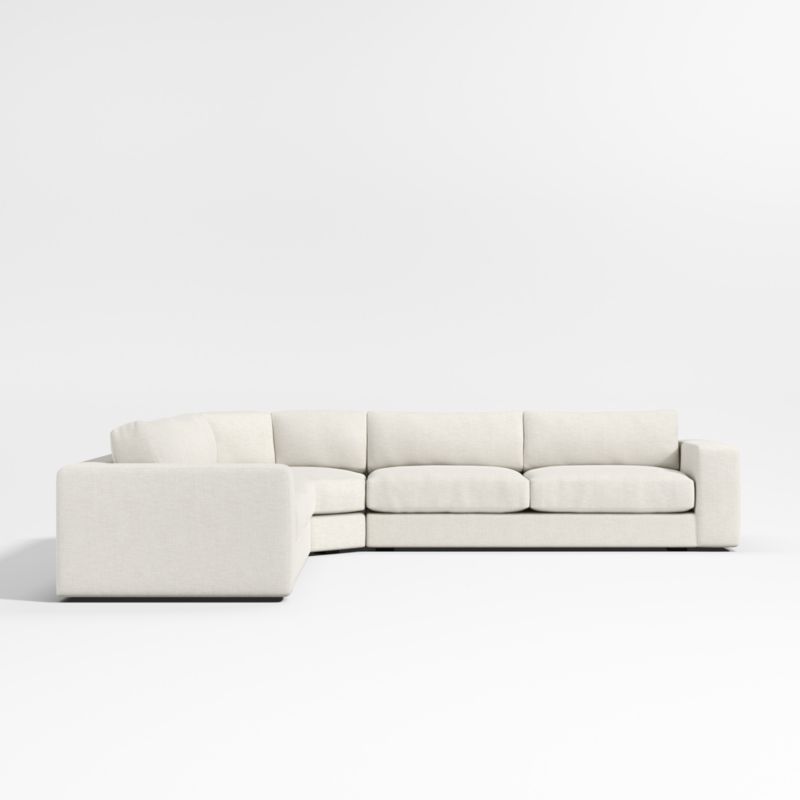 Oceanside Low 3-Piece Sectional Sofa with Wedge - image 9 of 10