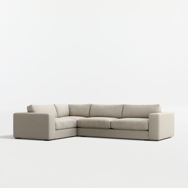 Oceanside Low 3-Piece L-Shaped Sectional Sofa - image 3 of 12