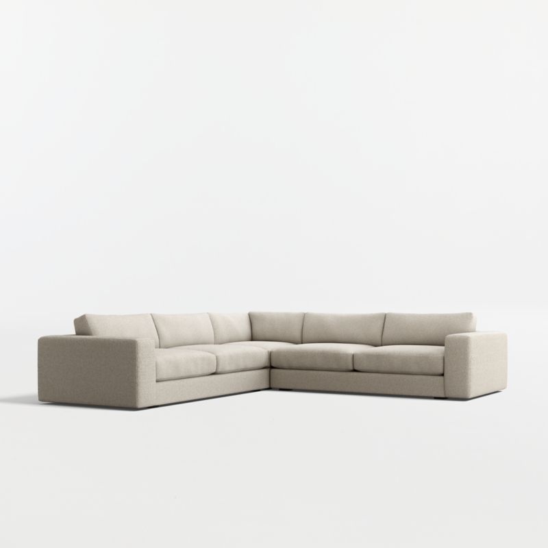 Oceanside Low 3-Piece L-Shaped Sectional Sofa - image 3 of 12
