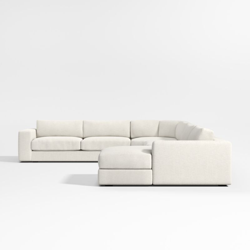 Oceanside Low 4-Piece Sectional Sofa with Wedge - image 8 of 10