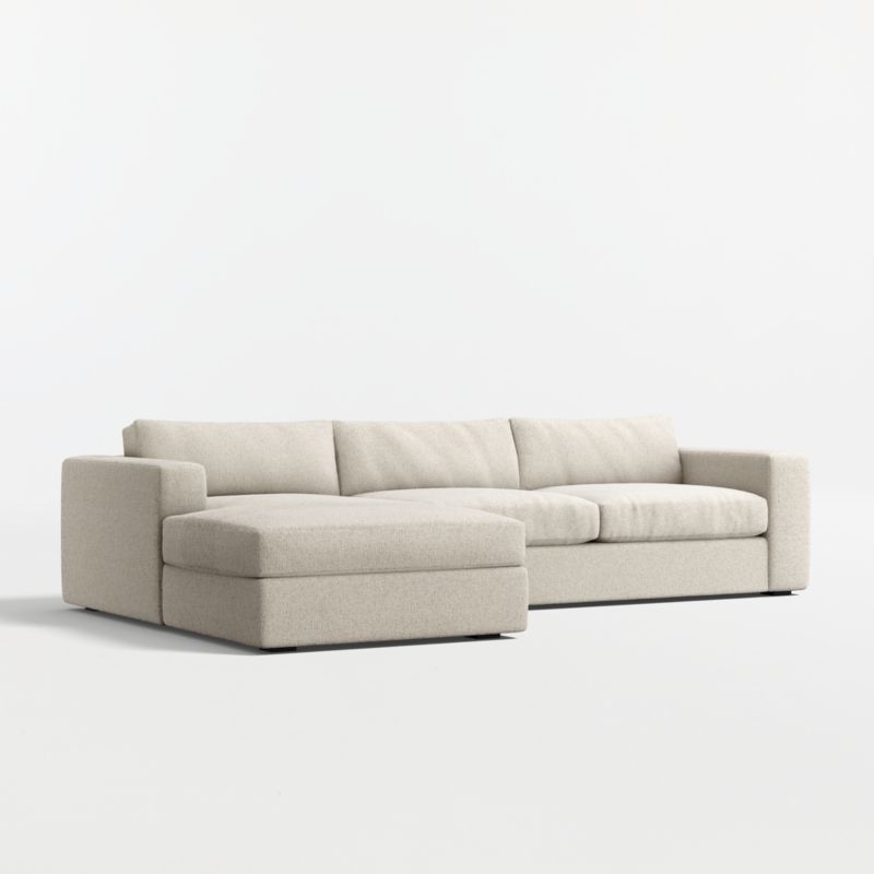 Oceanside Deep 2-Piece Sectional Sofa with Chaise Lounge - image 10 of 12