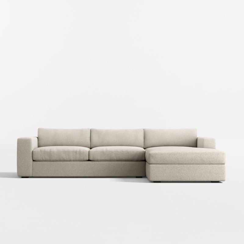 Oceanside Deep 2-Piece Sectional Sofa with Chaise Lounge - image 3 of 12