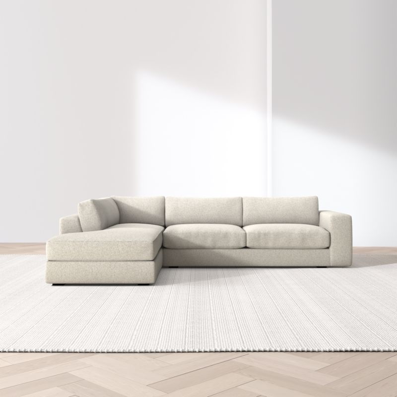 Oceanside Low 2-Piece L-Shaped Sectional Sofa with Corner Bumper - image 4 of 13