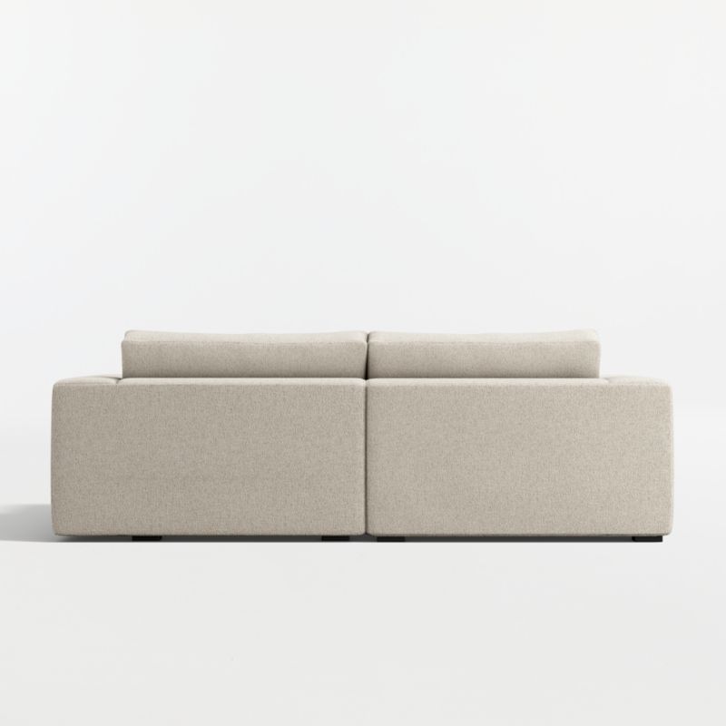 Oceanside Low 2-Piece Small Space Sectional Sofa with Chaise Lounge - image 11 of 11