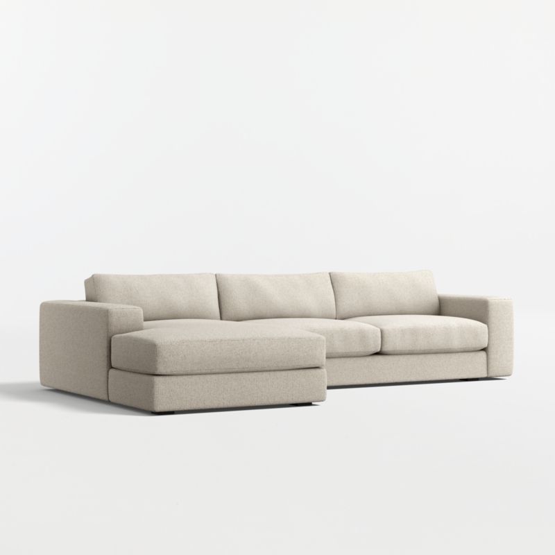 Oceanside Low 2-Piece Sectional Sofa with Chaise Lounge - image 9 of 11