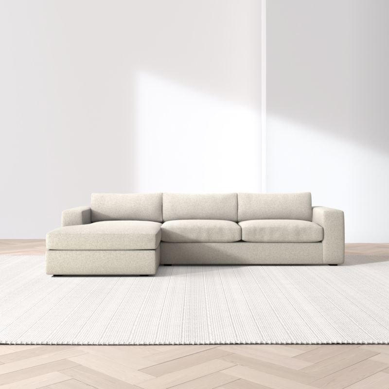 Oceanside Low 2-Piece Sectional Sofa with Chaise Lounge - image 4 of 13