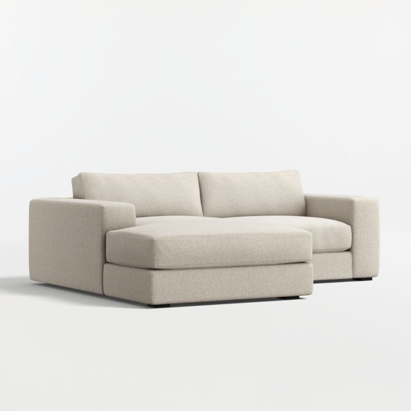 Oceanside Low 2-Piece Small Space Sectional Sofa with Chaise Lounge - image 8 of 10