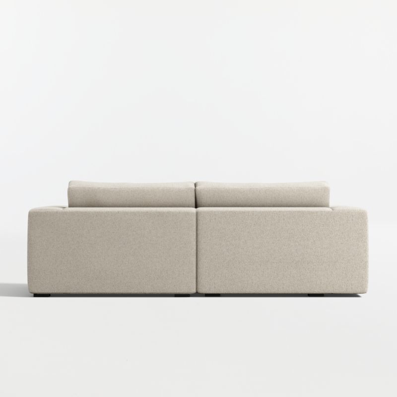 Oceanside Low 2-Piece Small Space Sectional Sofa with Chaise Lounge - image 10 of 10