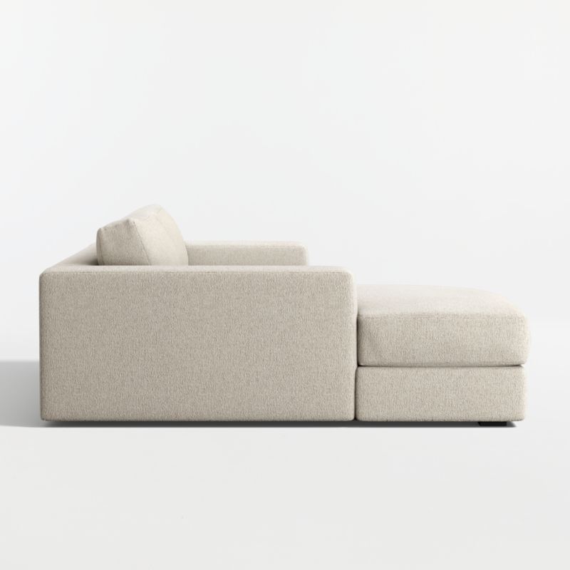 Oceanside Low 2-Piece Small Space Sectional Sofa with Chaise Lounge - image 9 of 10