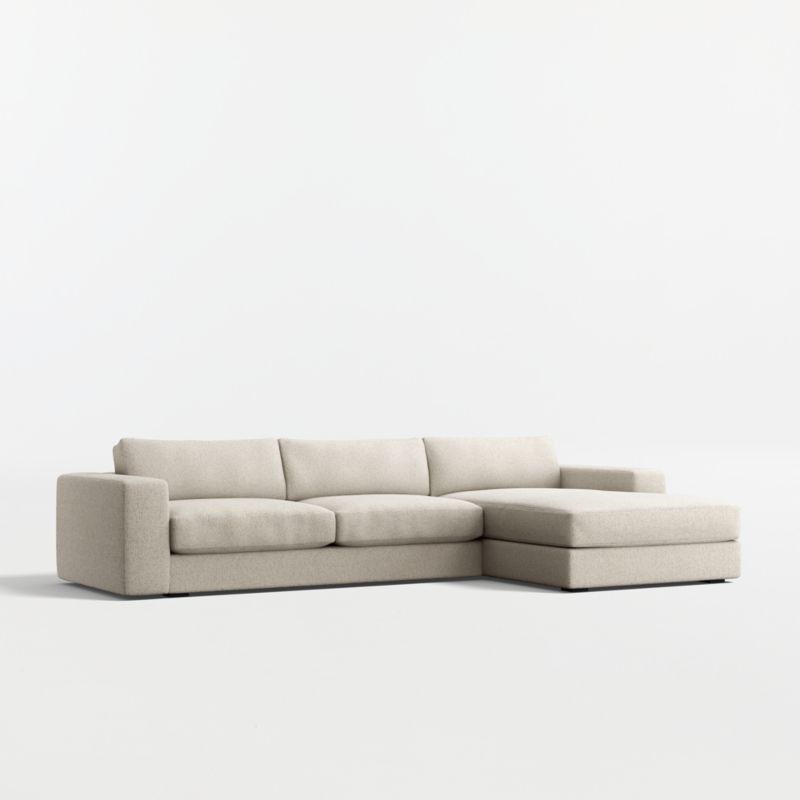 Oceanside Low 2-Piece Sectional Sofa with Chaise Lounge - image 9 of 11