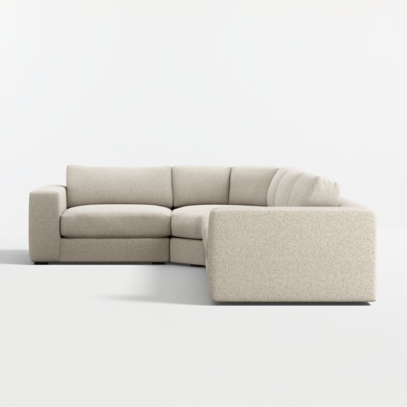 Oceanside Low 3-Piece L-Shaped Wedge Sectional Sofa - image 8 of 10