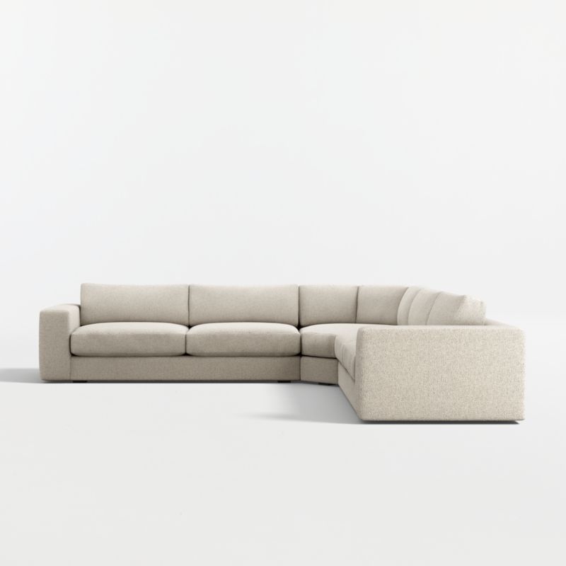 Oceanside Low 3-Piece L-Shaped Wedge Sectional Sofa - image 8 of 10