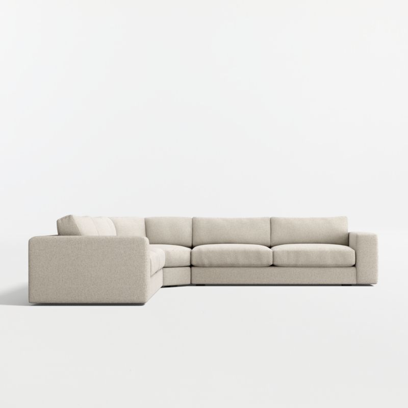 Oceanside Low 3-Piece L-Shaped Wedge Sectional Sofa - image 7 of 10