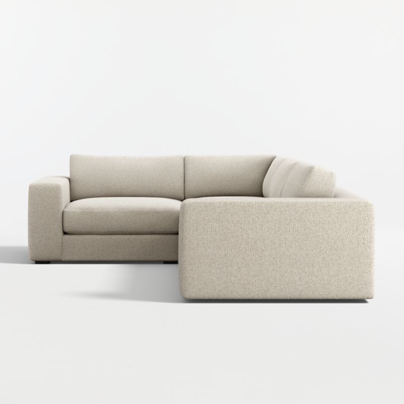 Oceanside Deep Low 3-Piece L-Shaped Sectional Sofa - image 9 of 11