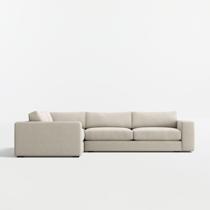 Oceanside Deep Low 3-Piece L-Shaped Sectional Sofa - image 8 of 11