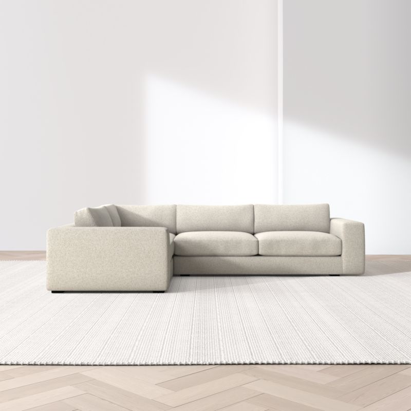 Oceanside Deep Low 3-Piece L-Shaped Sectional Sofa - image 4 of 14