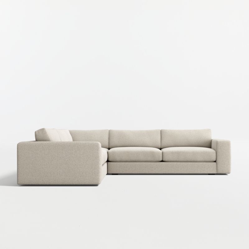 Oceanside Deep Low 3-Piece L-Shaped Sectional Sofa - image 9 of 12