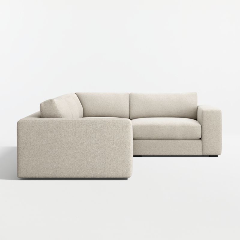 Oceanside Deep Low 3-Piece L-Shaped Sectional Sofa - image 10 of 12