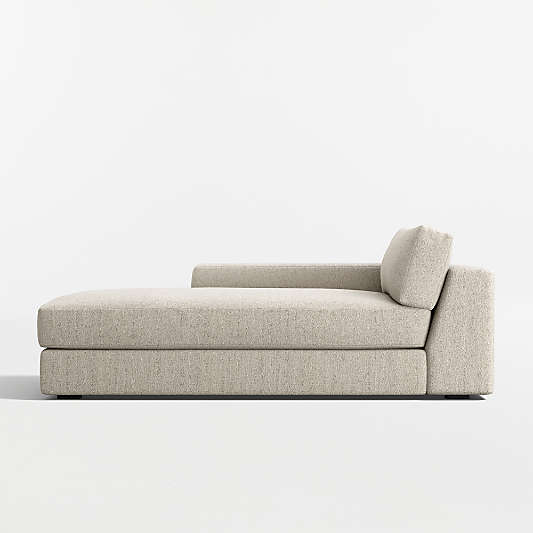 Oceanside Deep Low Left-Arm Chaise Lounge Sectional Piece