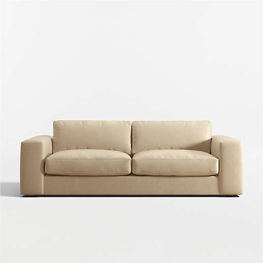 Oceanside Leather Sofa (77.5"-89")