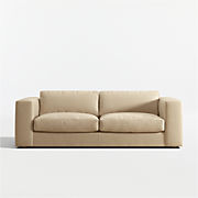 Oceanside Leather Queen Sleeper with Foam Mattress