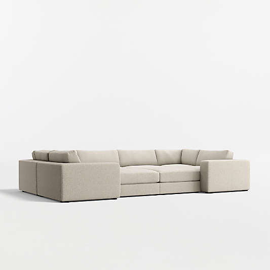 Oceanside Low 7-Piece Pit Sectional Sofa