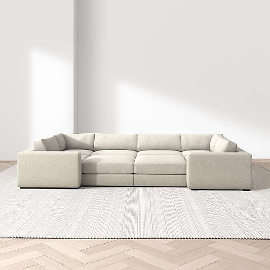 Oceanside Low 7-Piece Pit Sectional Sofa