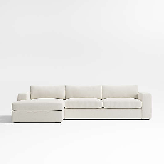 Oceanside 2-Piece Sectional Sofa with Chaise Lounge
