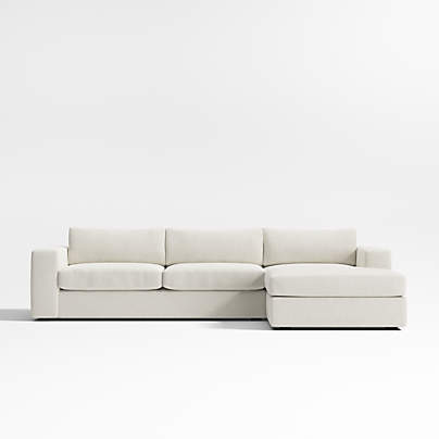 Oceanside 2-Piece Sectional Sofa with Chaise Lounge